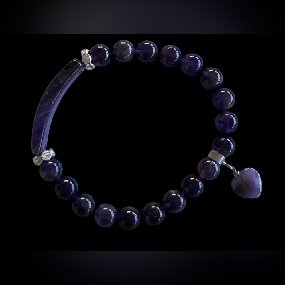 Amethyst Gemstone Bracelet